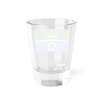 Hampshire green and blue flag (England) Shot Glass 1.5oz - Go Mug Yourself