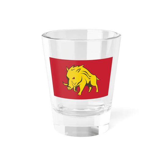 Hampshire hog flag (England) Shot Glass 1.5oz 1.5oz - Go Mug Yourself