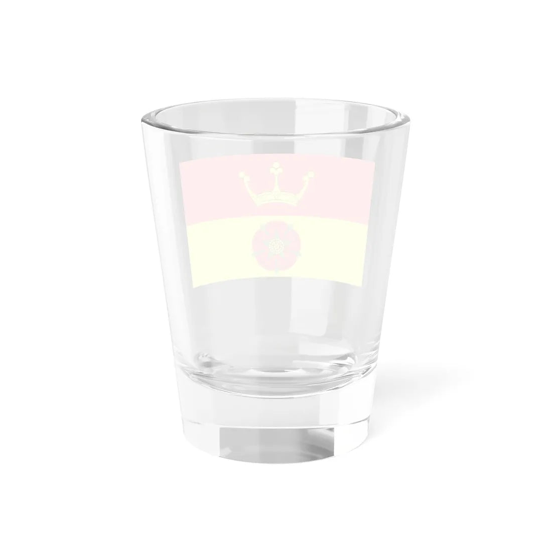 Hampshire red and gold flag 1 (England) Shot Glass 1.5oz - Go Mug Yourself