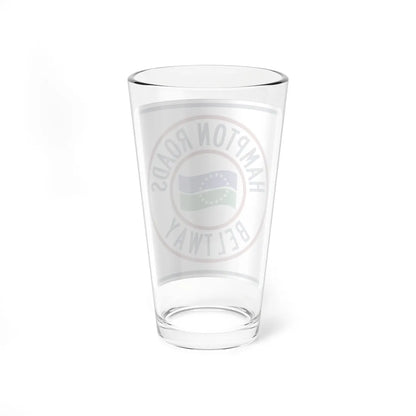 Hampton Roads Beltway (Virginia) (Road Sign) Pint Glass 16oz - Go Mug Yourself