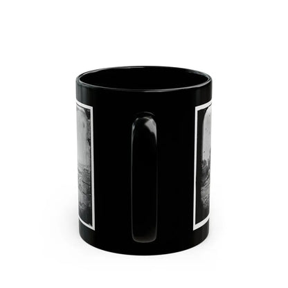 Hampton, Va. Brick Chimneys, Etc., Of Burned Houses (U.S. Civil War) Black Coffee Mug - Go Mug Yourself