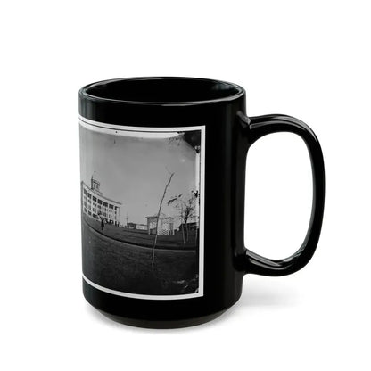 Hampton, Va. Chesapeake Hospital And Grounds (U.S. Civil War) Black Coffee Mug - Go Mug Yourself