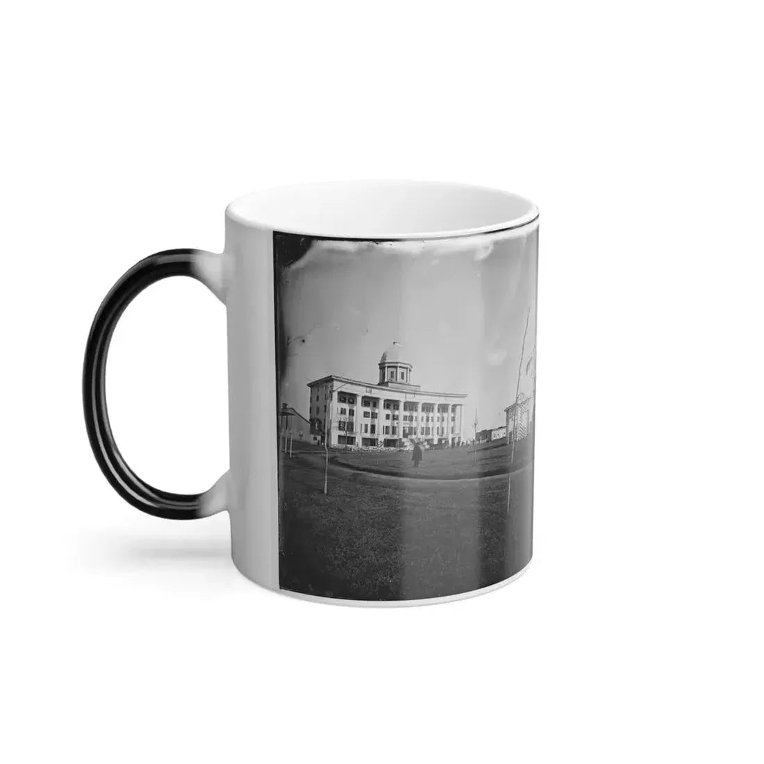 Hampton, Va. Chesapeake Hospital and Grounds (U.S. Civil War) Color Changing Coffee Mug 11oz - Go Mug Yourself