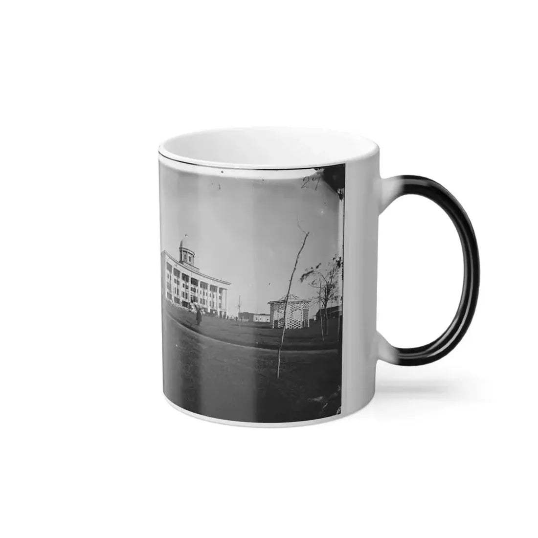 Hampton, Va. Chesapeake Hospital and Grounds (U.S. Civil War) Color Changing Coffee Mug 11oz - Go Mug Yourself