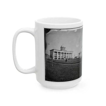Hampton, Va. Chesapeake Hospital And Grounds (U.S. Civil War) White Coffee Mug - Go Mug Yourself