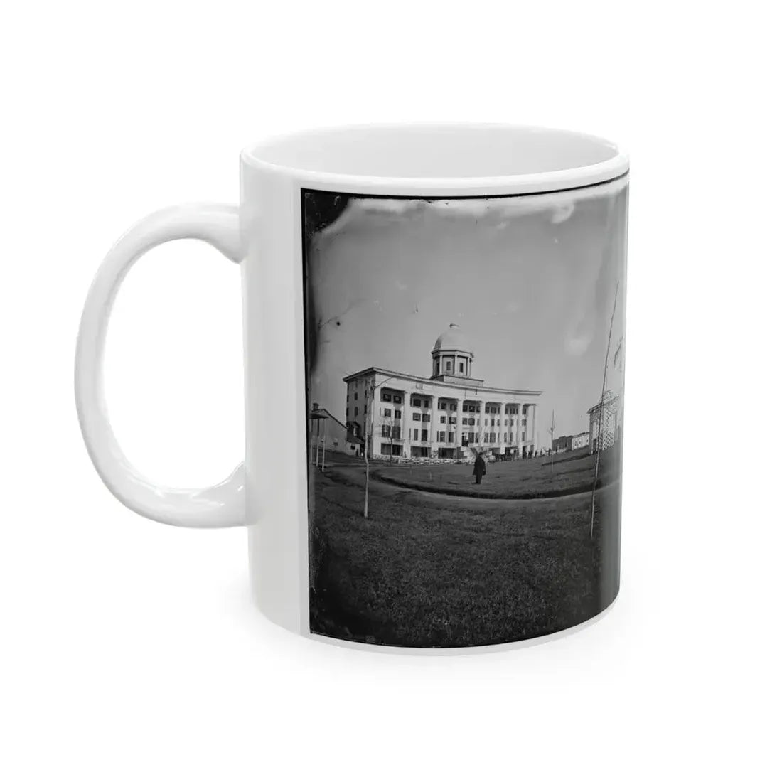 Hampton, Va. Chesapeake Hospital And Grounds (U.S. Civil War) White Coffee Mug - Go Mug Yourself