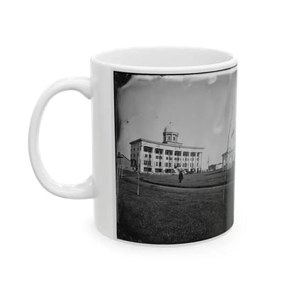 Hampton, Va. Chesapeake Hospital And Grounds (U.S. Civil War) White Coffee Mug - Go Mug Yourself
