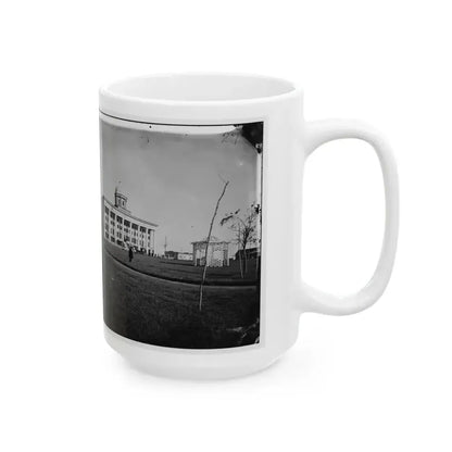 Hampton, Va. Chesapeake Hospital And Grounds (U.S. Civil War) White Coffee Mug - Go Mug Yourself
