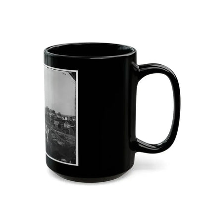 Hampton, Va. View Of The Town (U.S. Civil War) Black Coffee Mug - Go Mug Yourself