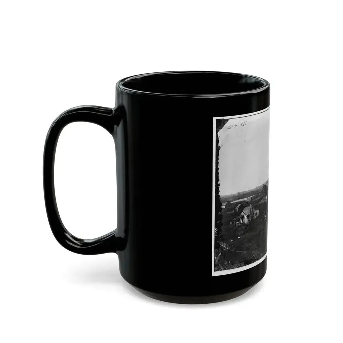 Hampton, Va. View Of The Town (U.S. Civil War) Black Coffee Mug - Go Mug Yourself