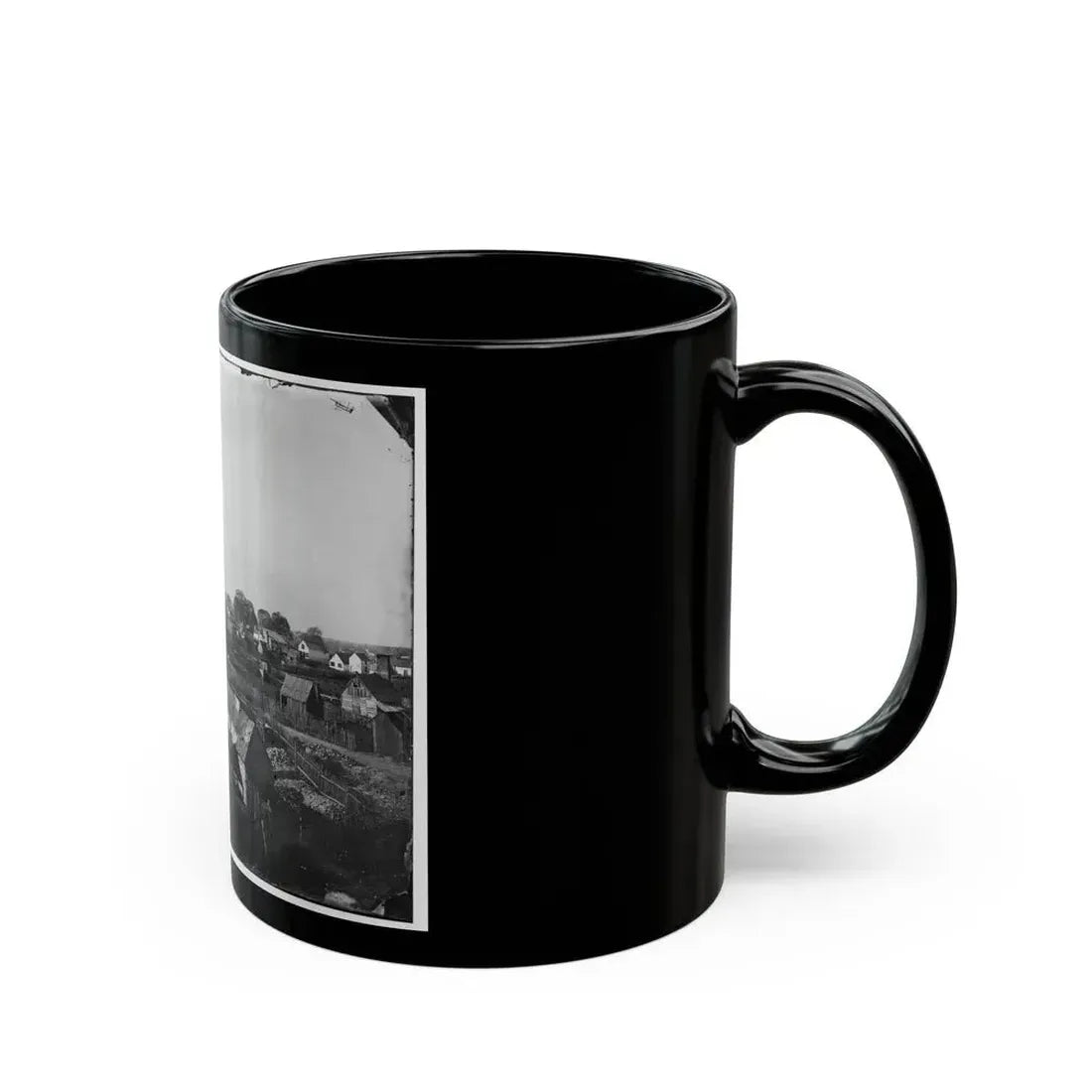 Hampton, Va. View Of The Town (U.S. Civil War) Black Coffee Mug - Go Mug Yourself