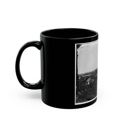 Hampton, Va. View Of The Town (U.S. Civil War) Black Coffee Mug - Go Mug Yourself