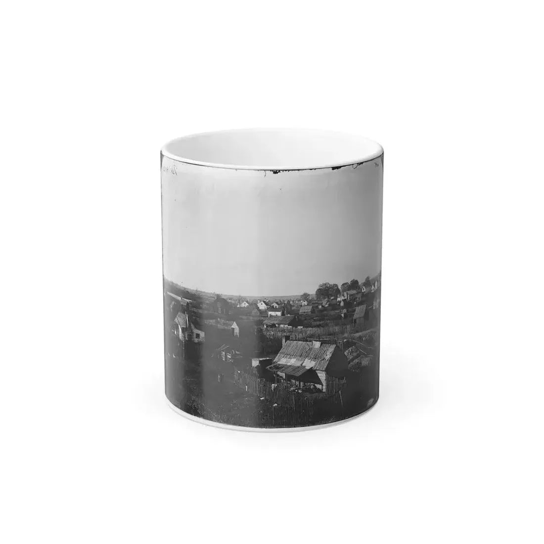 Hampton, Va. View of the Town (U.S. Civil War) Color Changing Coffee Mug 11oz Default Title 11oz - Go Mug Yourself