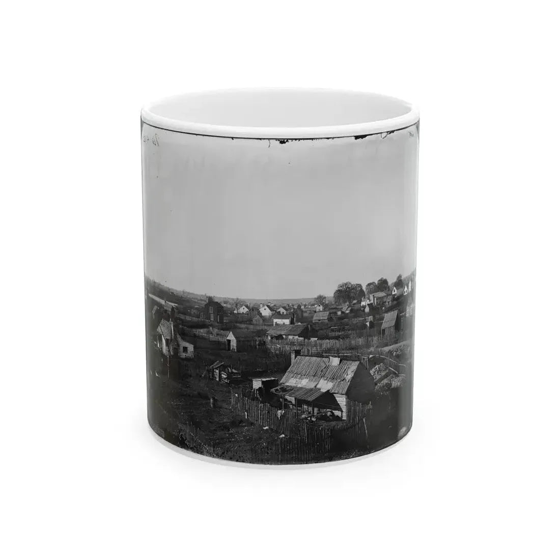Hampton, Va. View Of The Town (U.S. Civil War) White Coffee Mug 11oz - Go Mug Yourself