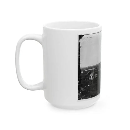 Hampton, Va. View Of The Town (U.S. Civil War) White Coffee Mug - Go Mug Yourself