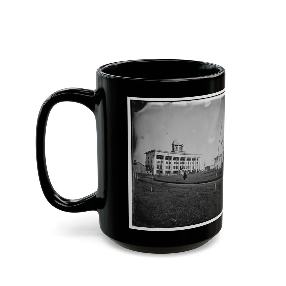 Hampton, Va. Chesapeake Hospital And Grounds (U.S. Civil War) Black Coffee Mug-Go Mug Yourself