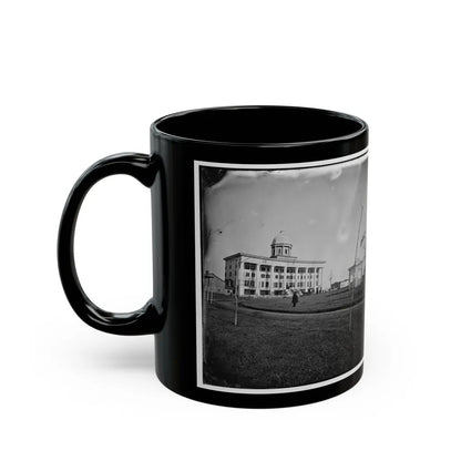 Hampton, Va. Chesapeake Hospital And Grounds (U.S. Civil War) Black Coffee Mug-Go Mug Yourself