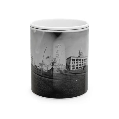 Hampton, Va. Chesapeake Hospital And Grounds (U.S. Civil War) White Coffee Mug-11oz-Go Mug Yourself