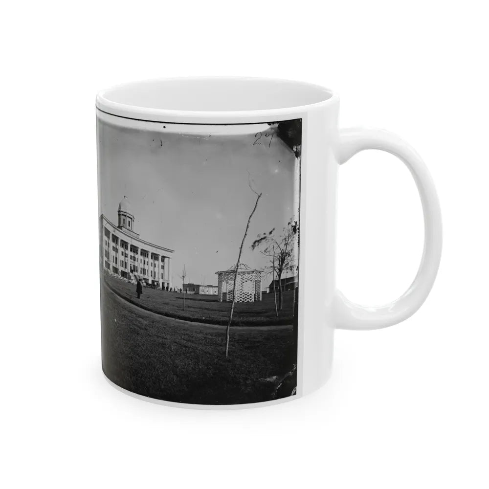 Hampton, Va. Chesapeake Hospital And Grounds (U.S. Civil War) White Coffee Mug-Go Mug Yourself