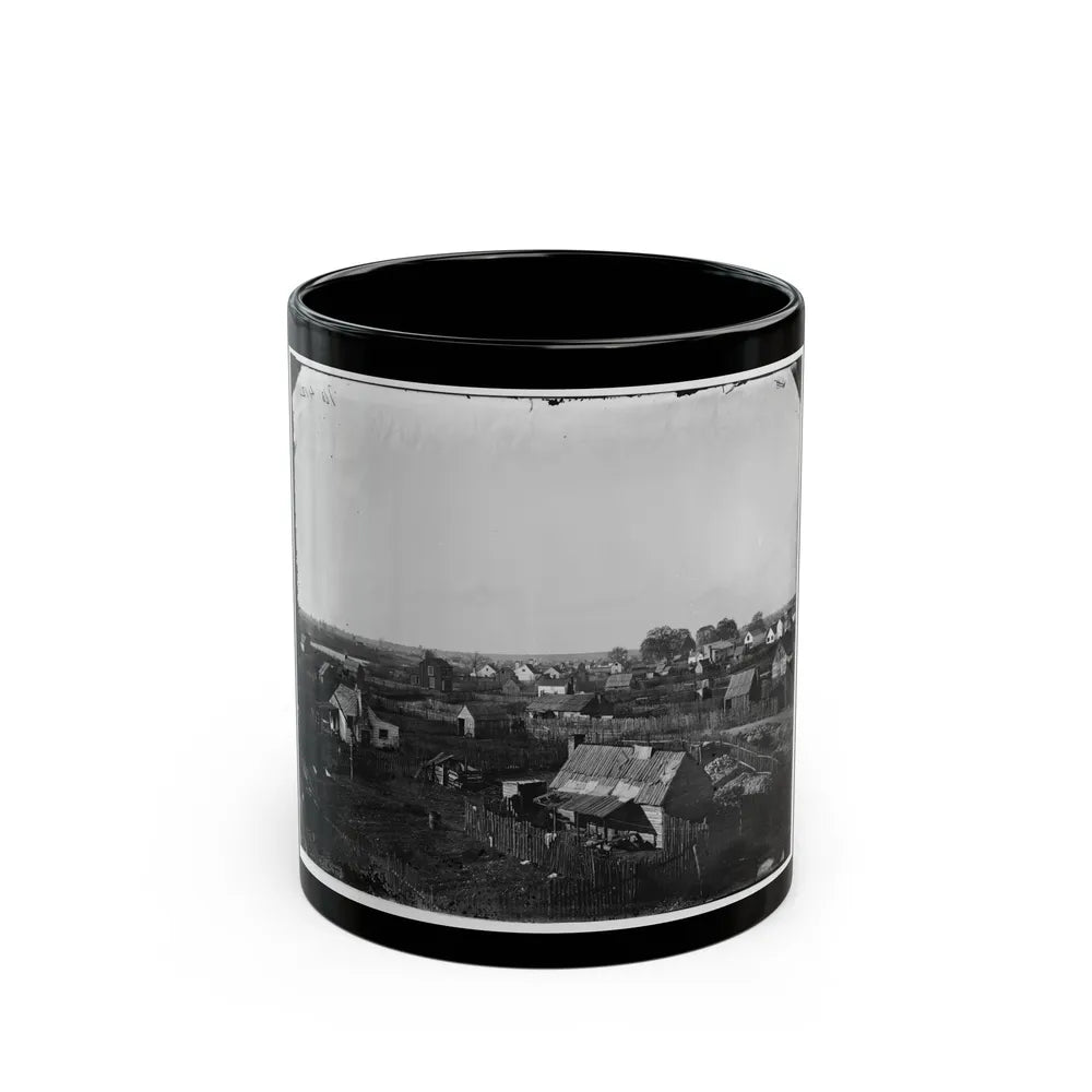 Hampton, Va. View Of The Town (U.S. Civil War) Black Coffee Mug-11oz-Go Mug Yourself