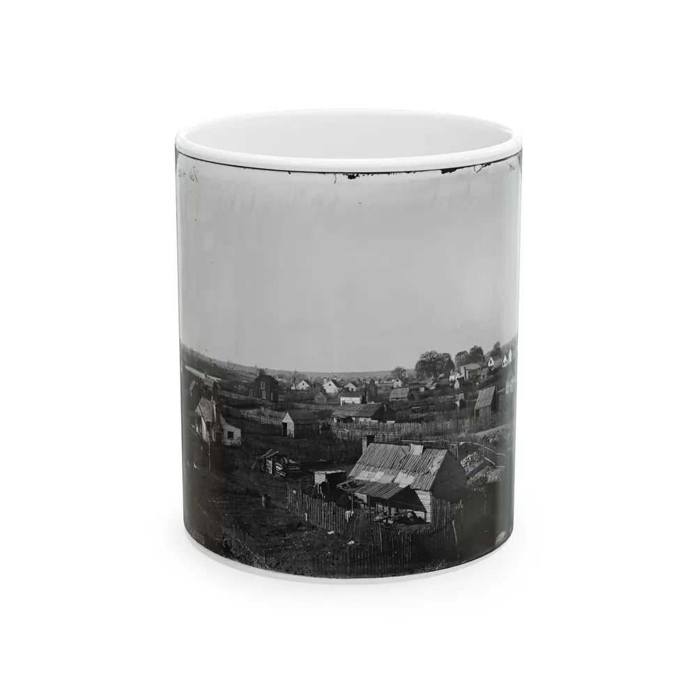 Hampton, Va. View Of The Town (U.S. Civil War) White Coffee Mug-11oz-Go Mug Yourself