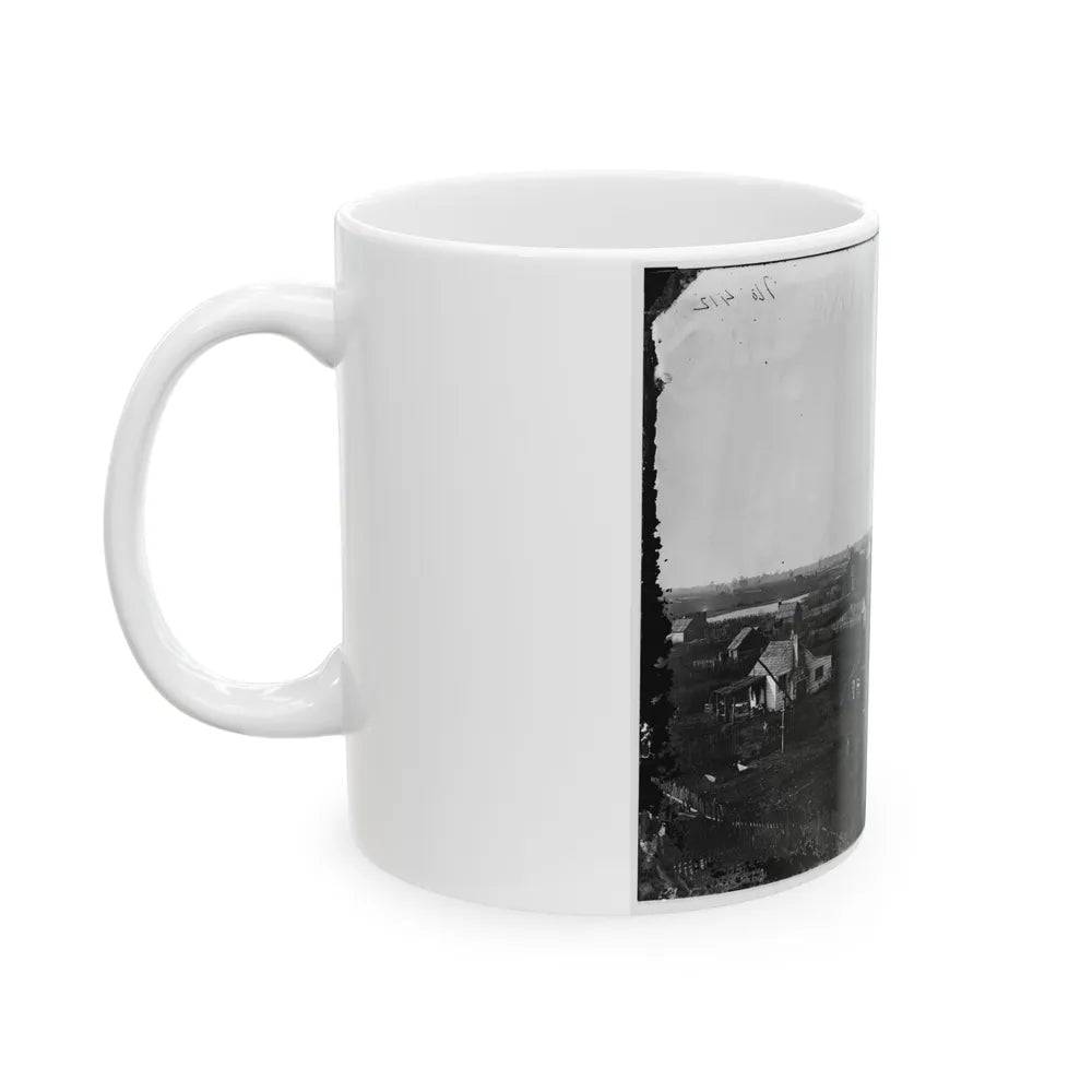 Hampton, Va. View Of The Town (U.S. Civil War) White Coffee Mug-Go Mug Yourself