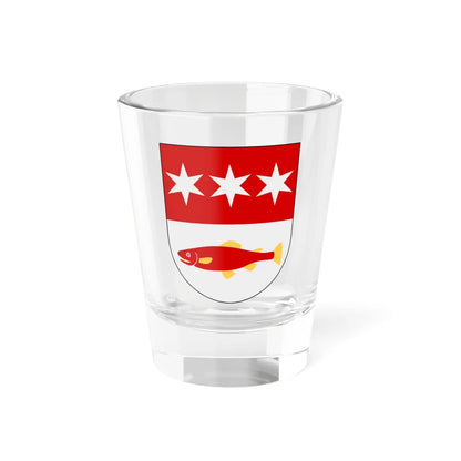 Hamrånge vapen (Sweden) (Coat of Arms) Shot Glass 1.5oz 1.5oz - Go Mug Yourself