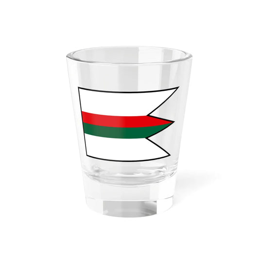Hamuliakovo Senec Flag (Slovakia) Shot Glass 1.5oz 1.5oz - Go Mug Yourself