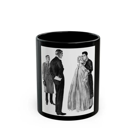 Hand In Glove by Ngaio Marsh, Woman's Home Journal, 1962 - Black Coffee Mug 11oz - Go Mug Yourself