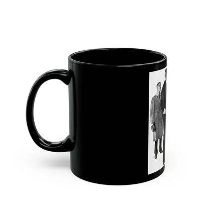 Hand In Glove by Ngaio Marsh, Woman's Home Journal, 1962 - Black Coffee Mug - Go Mug Yourself