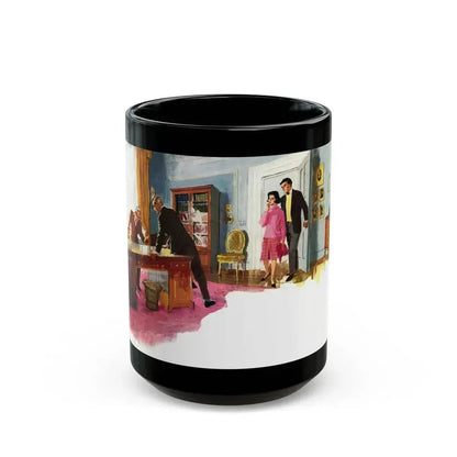 Hand In Glove by Ngaio Marsh, Woman's Journal, 1962 - Black Coffee Mug 15oz - Go Mug Yourself