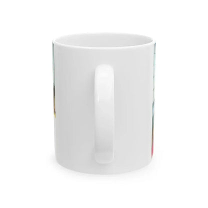 Hand In Glove by Ngaio Marsh, Woman's Journal, 1962 - White Coffee Mug - Go Mug Yourself