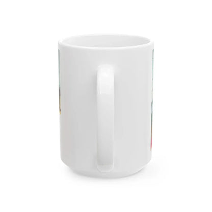Hand In Glove by Ngaio Marsh, Woman's Journal, 1962 - White Coffee Mug - Go Mug Yourself