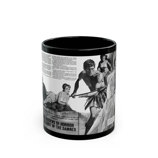 Hand Maidens of Horror in the Court of the Damned, World of Men - Black Coffee Mug 11oz - Go Mug Yourself