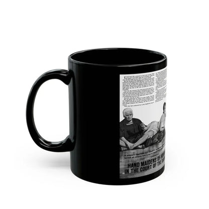 Hand Maidens of Horror in the Court of the Damned, World of Men - Black Coffee Mug - Go Mug Yourself