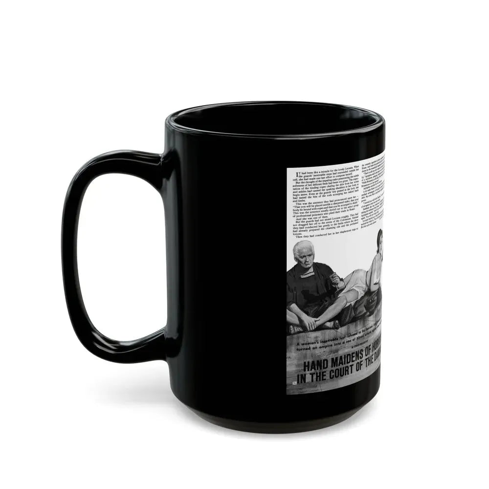 Hand Maidens of Horror in the Court of the Damned, World of Men - Black Coffee Mug - Go Mug Yourself