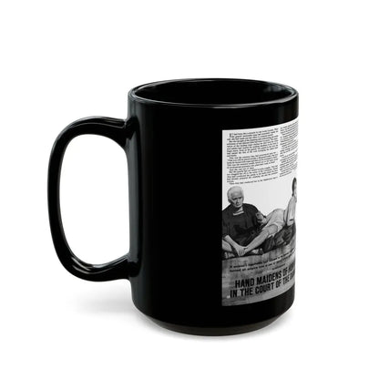 Hand Maidens of Horror in the Court of the Damned, World of Men - Black Coffee Mug - Go Mug Yourself