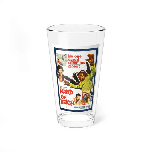 HAND OF DEATH 1962 Movie Poster - Pint Glass 16oz 16oz - Go Mug Yourself