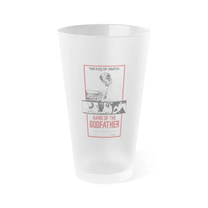 HAND OF THE GODFATHER 1972 Movie Poster - Frosted Pint Glass 16oz-16oz-Frosted-Go Mug Yourself