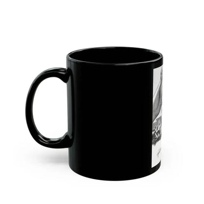 Hand to Mouth Adventure, 1946 - Black Coffee Mug - Go Mug Yourself