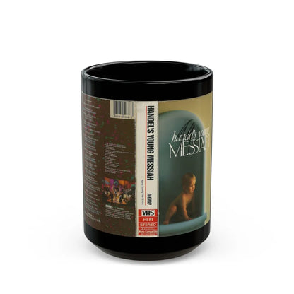 HANDELS YOUNG MESSIAH (VHS COVER) - Black Coffee Mug-15oz-Go Mug Yourself