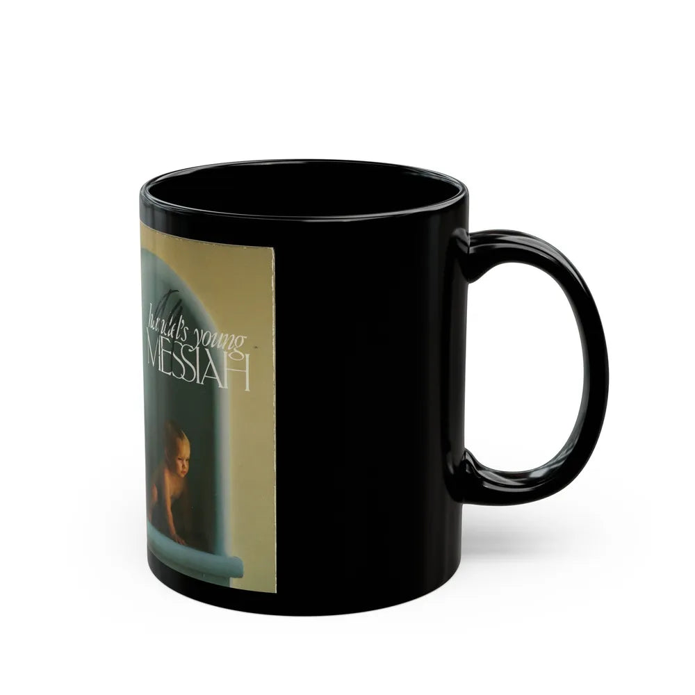 HANDELS YOUNG MESSIAH (VHS COVER) - Black Coffee Mug-Go Mug Yourself