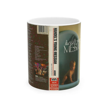 HANDELS YOUNG MESSIAH (VHS COVER) - White Coffee Mug-11oz-Go Mug Yourself