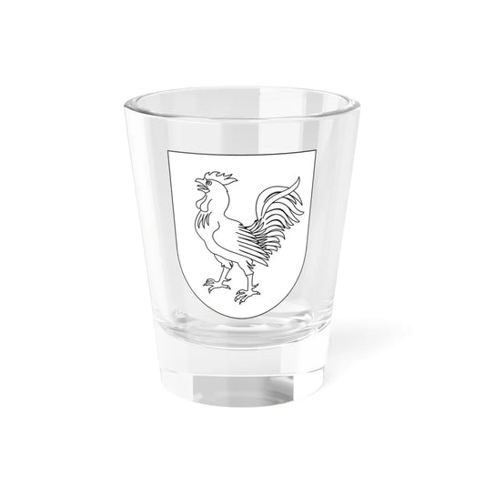 Hanebo vapen (Sweden) (Coat of Arms) Shot Glass 1.5oz 1.5oz - Go Mug Yourself