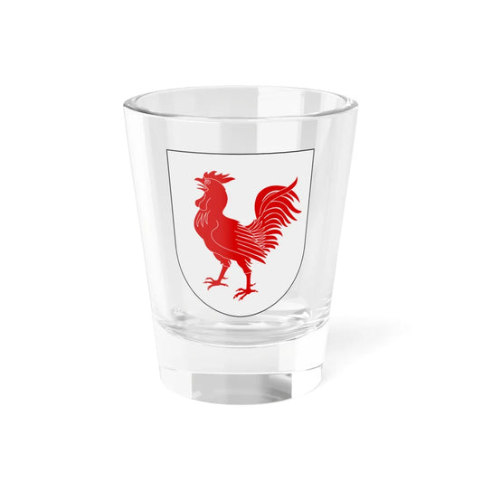 Hanekind vapen (Sweden) (Coat of Arms) Shot Glass 1.5oz 1.5oz - Go Mug Yourself