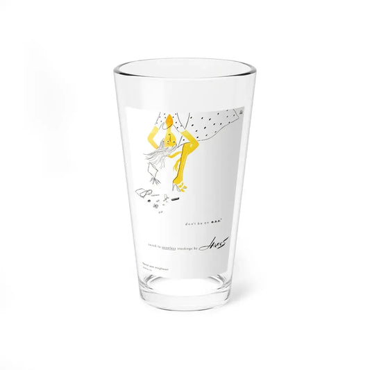 Hanes, Charm magazine advertisement, May 1952 - Pint Glass 16oz 16oz - Go Mug Yourself