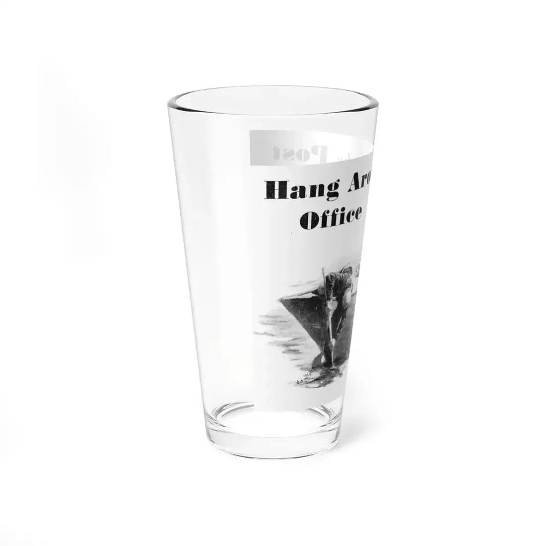 Hang Around the Post Office, The American Boy, February 1936 - Pint Glass 16oz - Go Mug Yourself