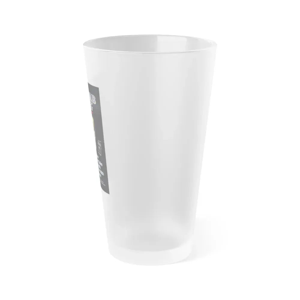 HANGAR 18 1980 Movie Poster - Frosted Pint Glass 16oz - Go Mug Yourself