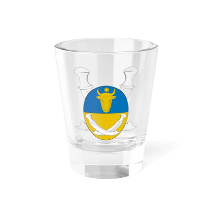Hangerli arms (Algeria) (Coat of Arms) Shot Glass 1.5oz 1.5oz - Go Mug Yourself
