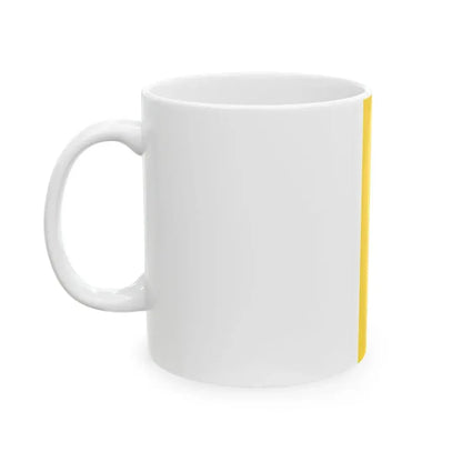 Hanging flag of Upper Silesia (Poland) White Coffee Mug - Go Mug Yourself